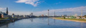 Acrylbilder Panorama Wandbilder und Kunst aus Düsseldorf am Rhein