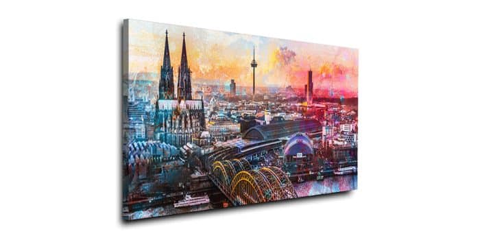 Bürobilder Köln und Panorama Motive von Rhein und Rheinland