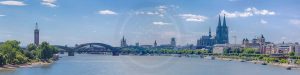 Köln Panorama Dom - Skyline Bilder aus der Domstadt mit Herz