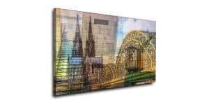 Leinwandbilder Köln und Panorama und Skyline Motive vom DOM