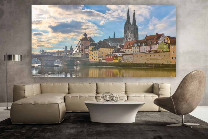 Leinwandbilder Regensburg und moderne Wandbilder als Leinwand Art