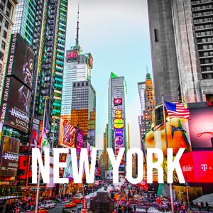 Panorama Collagen und Kunstbilder New York