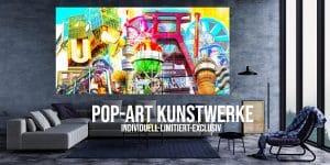 Pop-Art-Panorama-Kunst-Bilder
