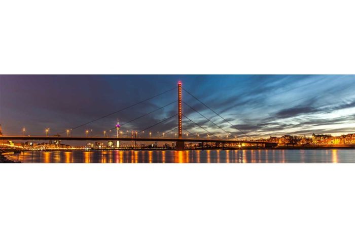Sehenswürdigkeiten Düsseldorf am Rhein | Panorama Ansicht