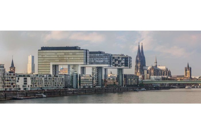 Skyline Bilder Köln | Moderne Domstadt Panorama Bilder