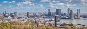 Skyline Rotterdam Bild | Moderne Fotografie aus der tollen Stadt