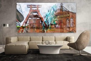 Wandbilder Essen und Kunst Motive im Panorama Format aus dem Pott