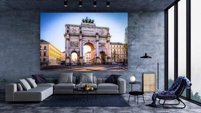 Wandbilder München und Panorama Pop-Art Collagen aus München