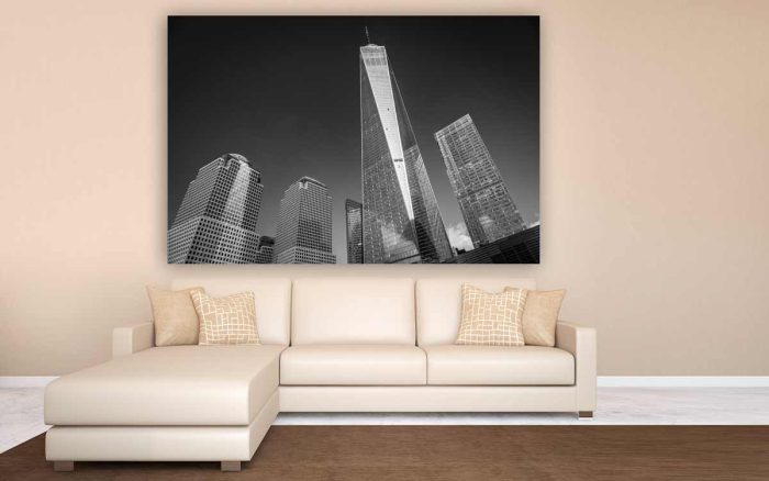 Bilder New York Foto Kunst Architektur | Modernes Stadt Panorama der New York Skyline