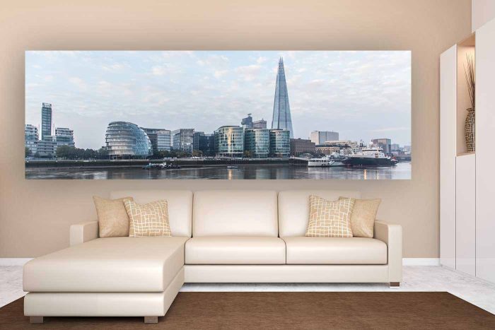 Kunst Panorama London " The Shard" | Panorama und SkylineFotokunst aus London