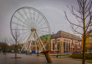 Riesenrad goes Königsallee Düsseldorf | Wheel of Vision zieht zur Düsseldorfer Königsallee